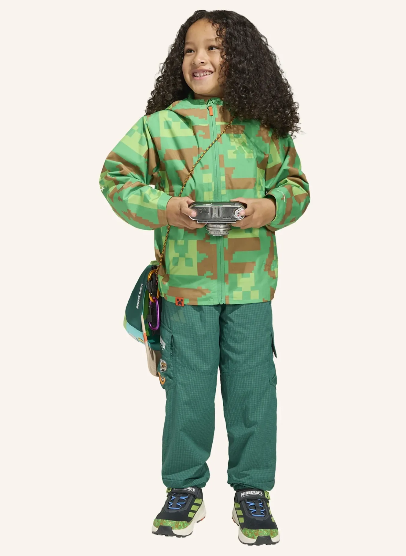 ADIDAS MINECRAFT TERREX 2 LAYER CLIMAPROOF REGENJACKE