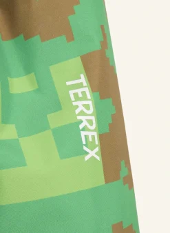 ADIDAS MINECRAFT TERREX 2 LAYER CLIMAPROOF REGENJACKE