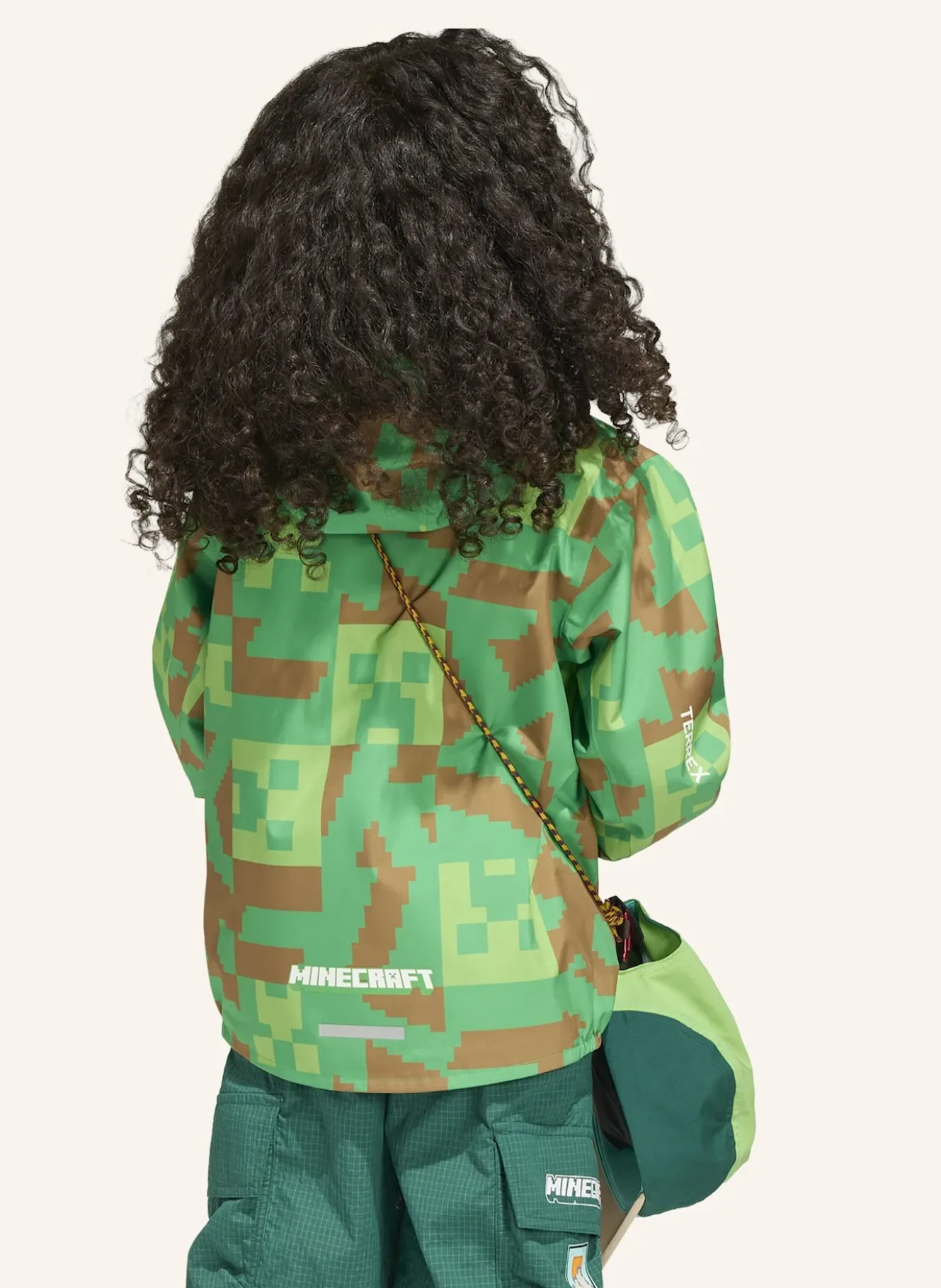 ADIDAS MINECRAFT TERREX 2 LAYER CLIMAPROOF REGENJACKE