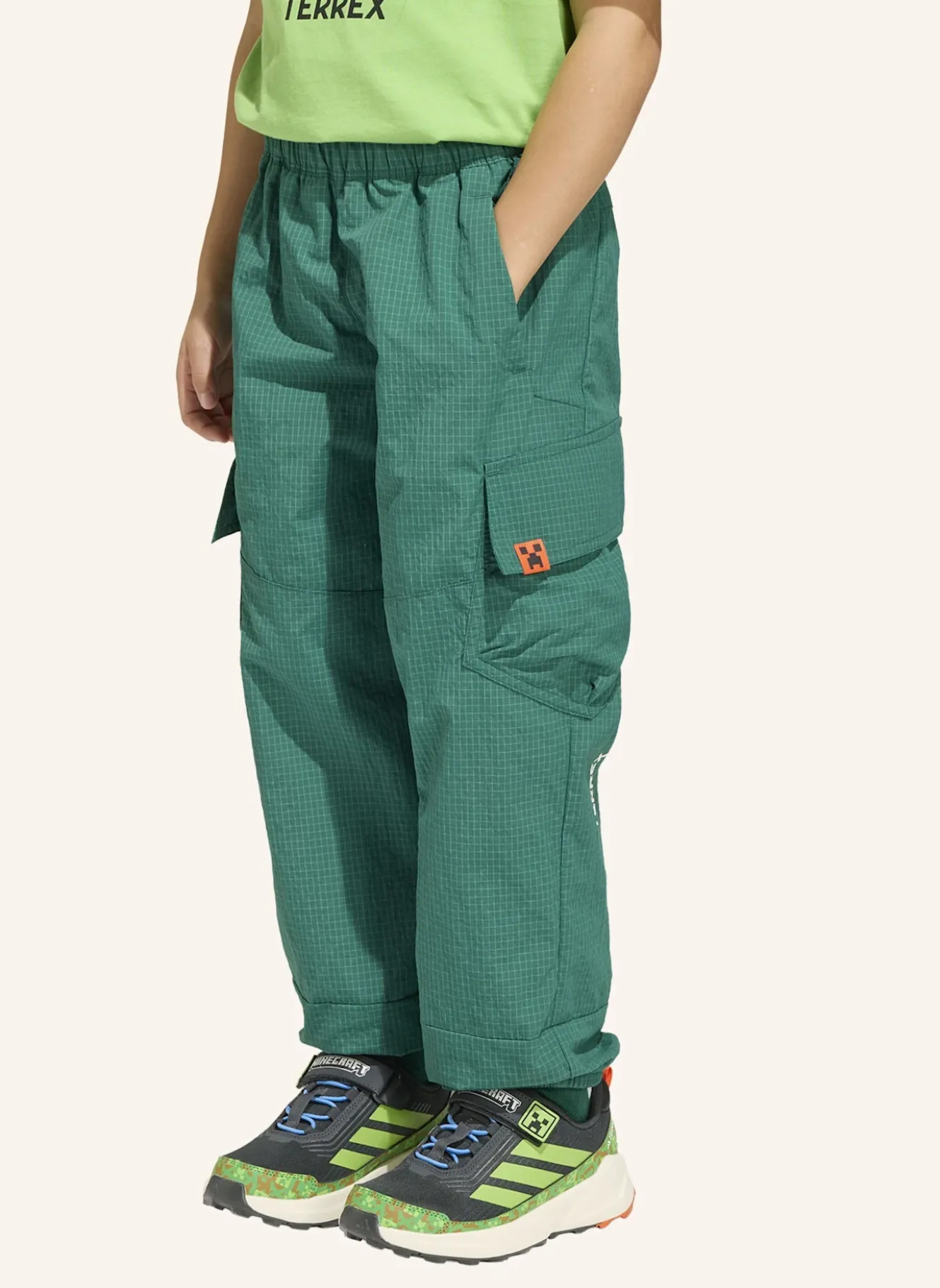 ADIDAS MINECRAFT TERREX CLIMA365 KIDS CARGOHOSE