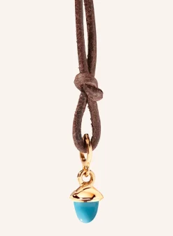 Anhänger PENDANT MINIMIKADO TURQUOISE 18K Roségold