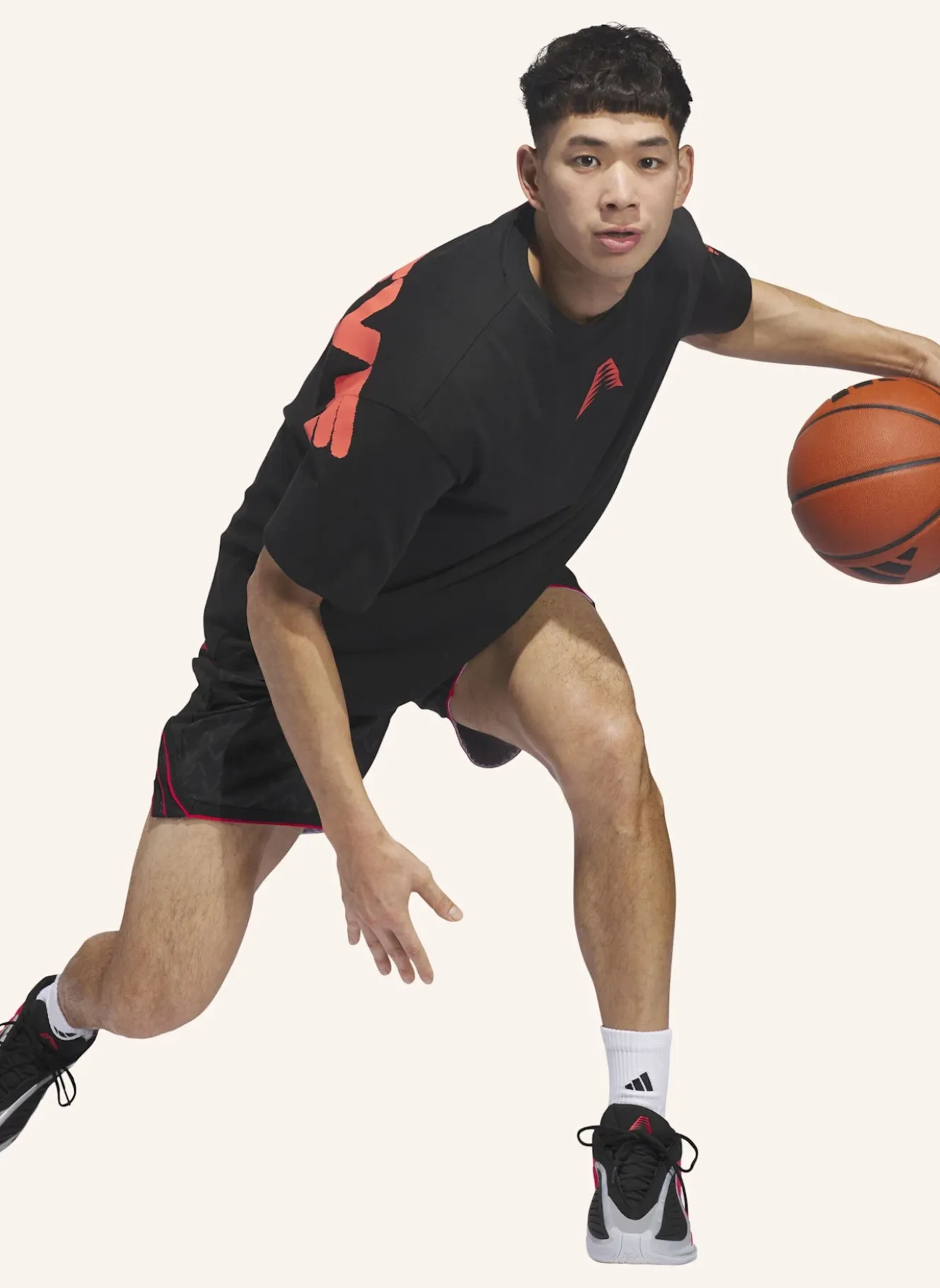 ANTHONY EDWARDS CRAZY LITE AOP SHORTS