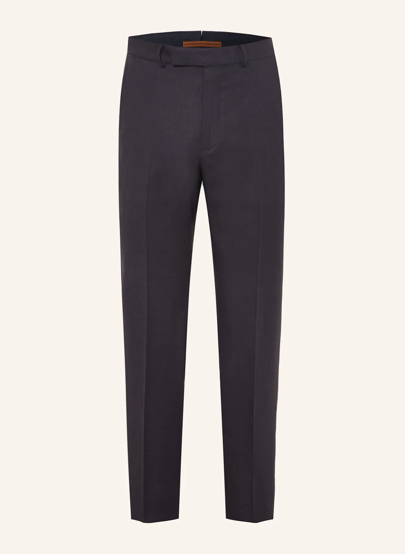 Anzughose Regular Fit aus Leinen