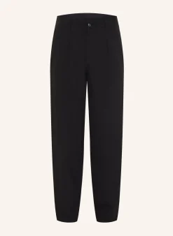 Anzughose Regular Fit aus Seide