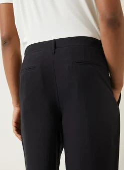 Anzughose Regular Fit aus Seide