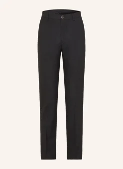 Anzughose Slim Fit aus Jacquard
