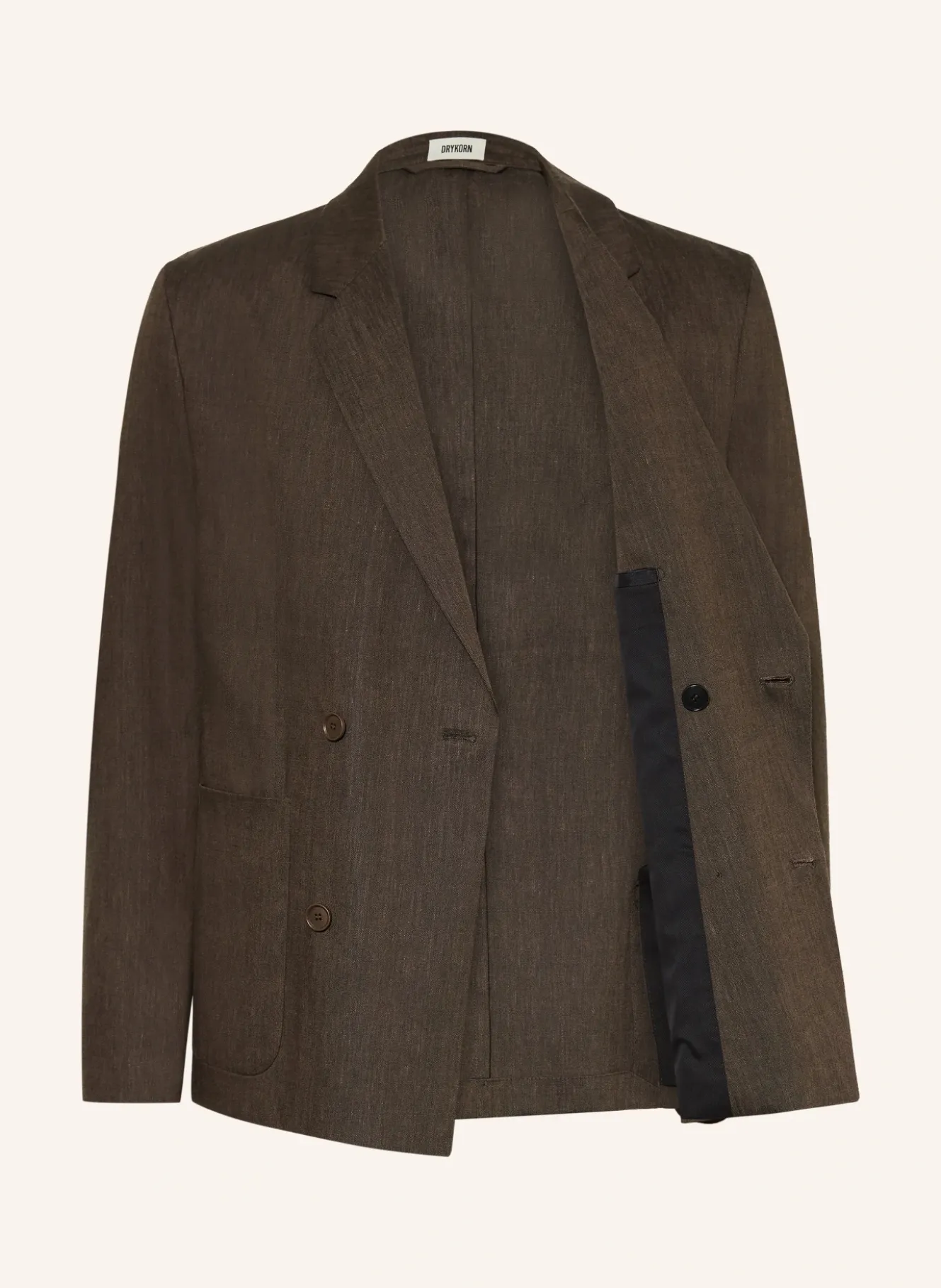 Anzugsakko DOMARO Slim Fit mit Leinen