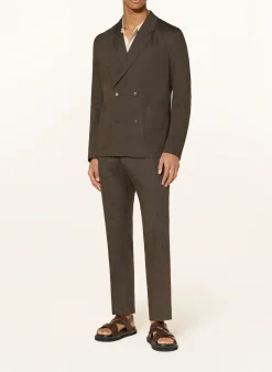 Anzugsakko DOMARO Slim Fit mit Leinen