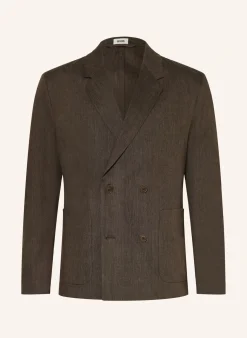 Anzugsakko DOMARO Slim Fit mit Leinen
