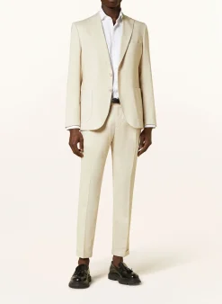 Anzugsakko Extra Slim Fit mit Leinen