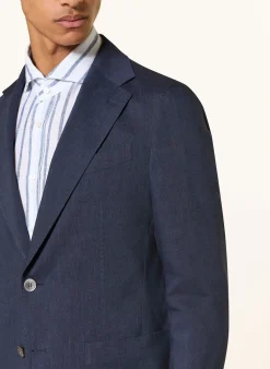 Anzugsakko GIORNO Extra Slim Fit mit Leinen