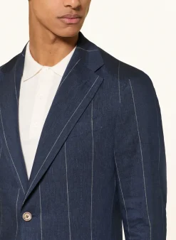 Anzugsakko GIORNO Extra Slim Fit mit Leinen