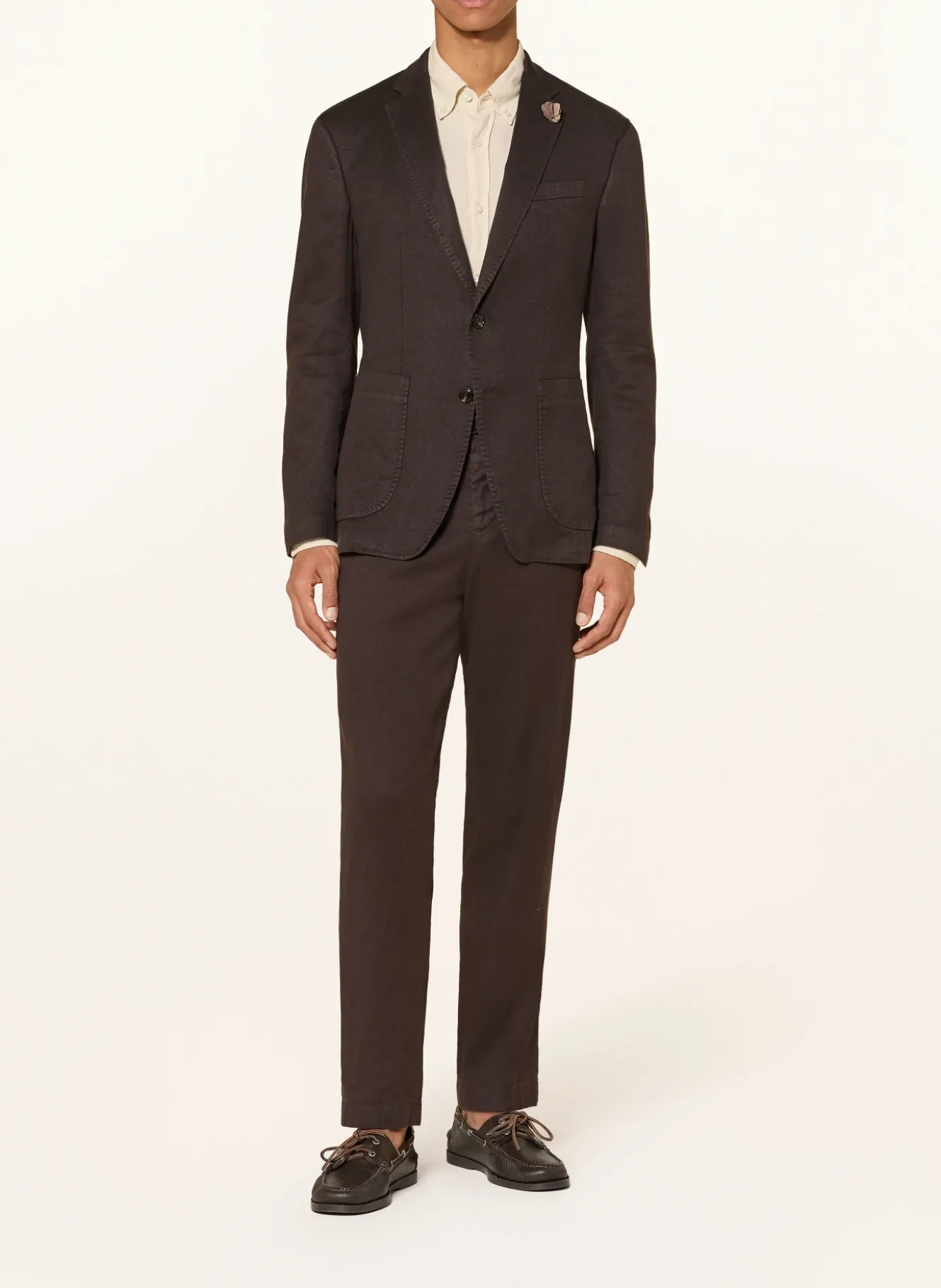 Anzugsakko HOVEREST Slim Fit mit Leinen