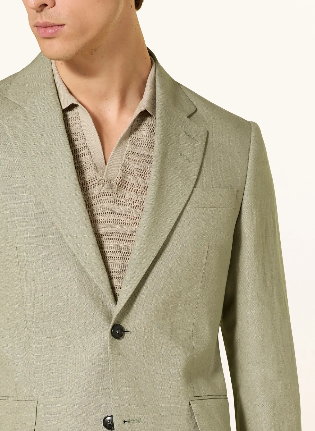 Anzugsakko JUSTIN Slim Fit aus Leinen