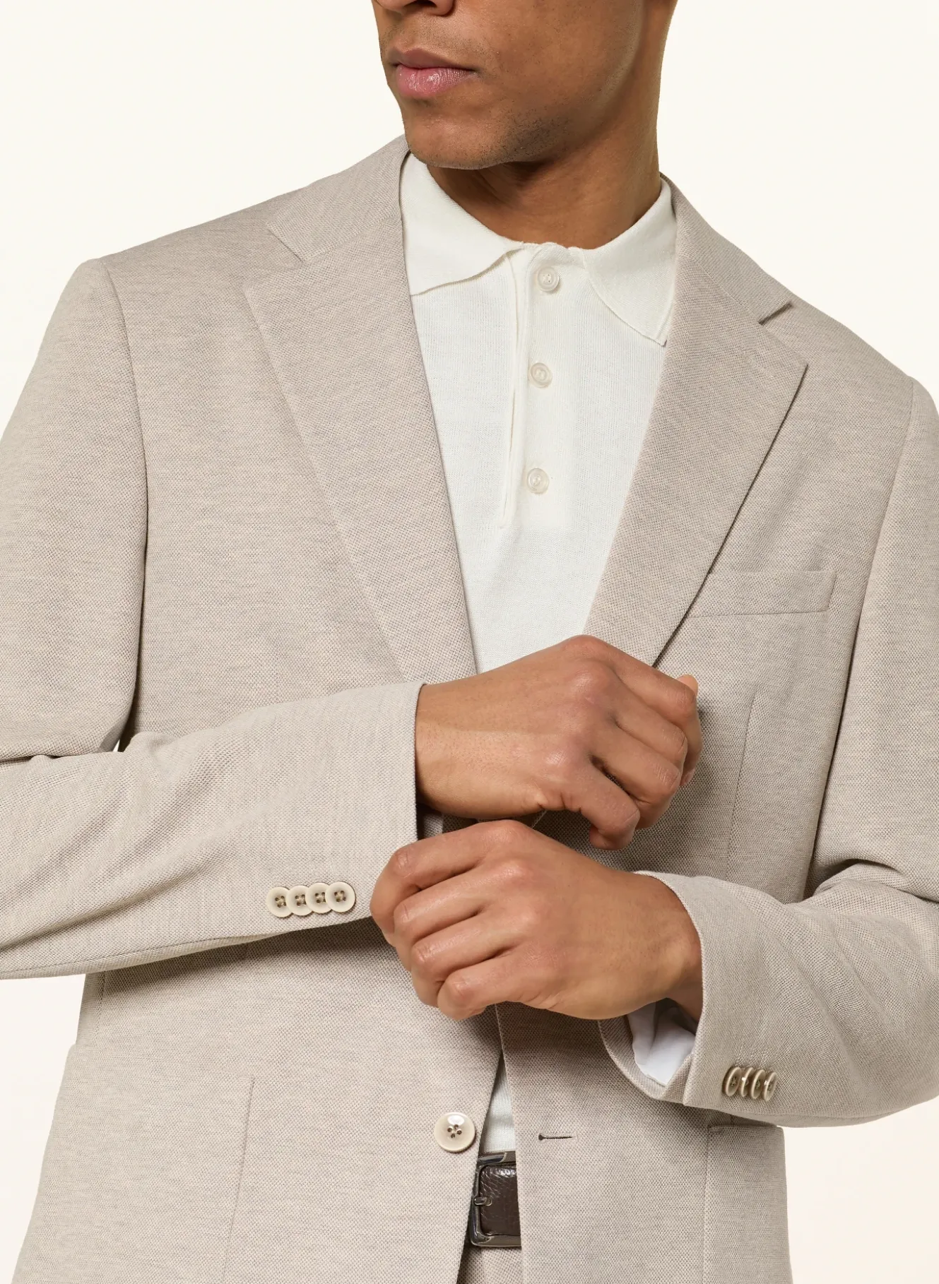 Anzugsakko Slim Fit aus Jersey