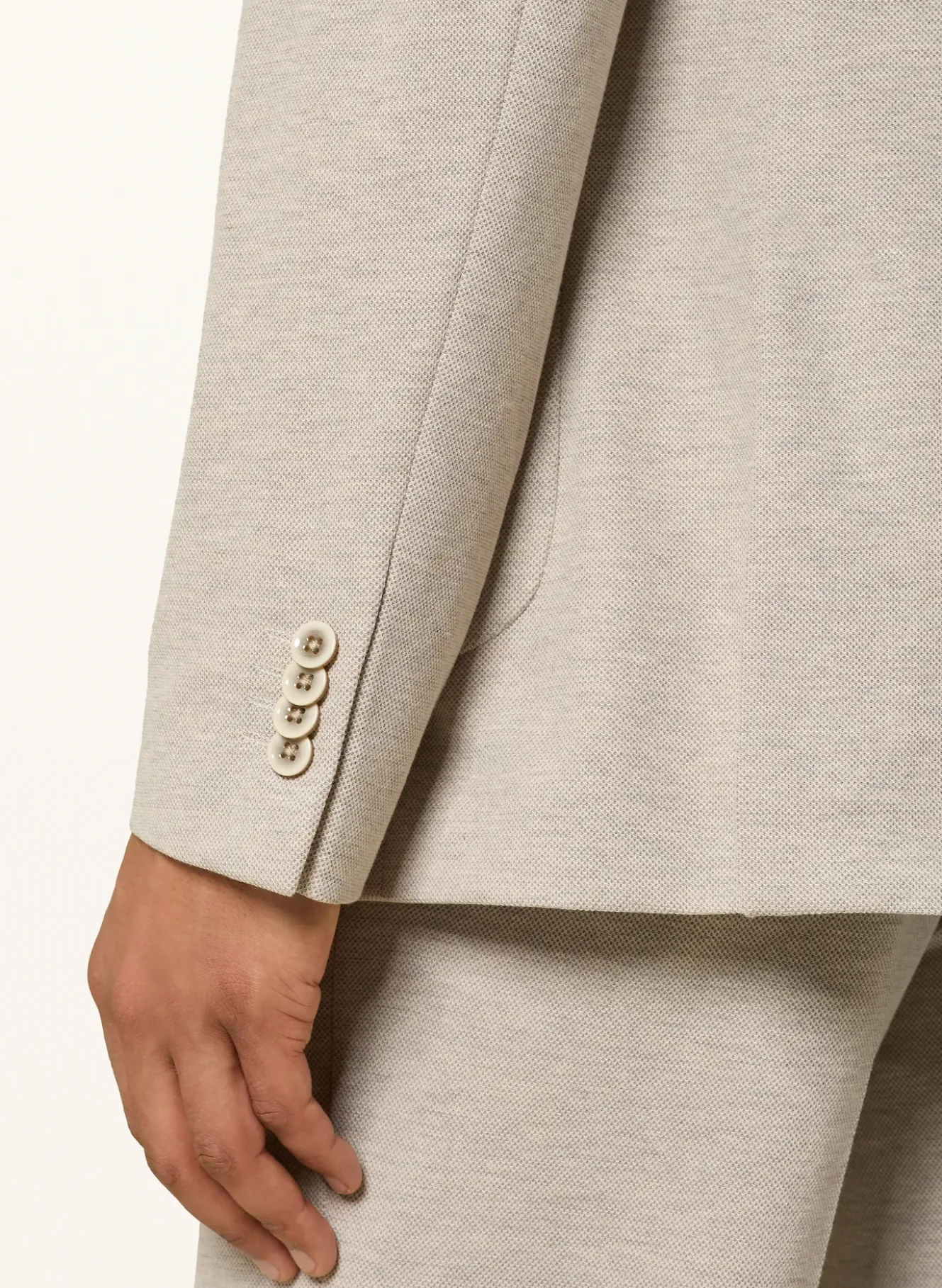 Anzugsakko Slim Fit aus Jersey