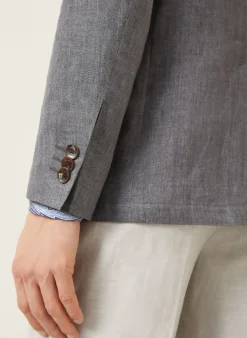 Anzugsakko Slim Fit aus Leinen
