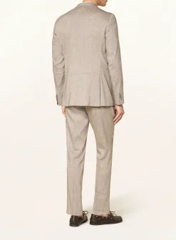 Anzugsakko Slim Fit mit Leinen