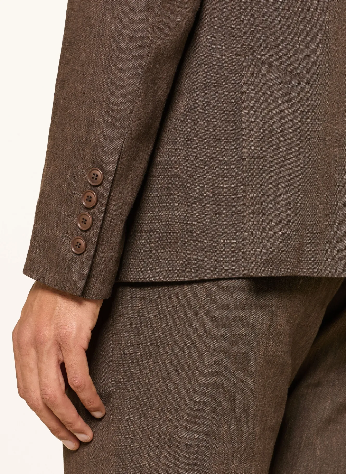 Anzugsakko YAMES Slim Fit mit Leinen