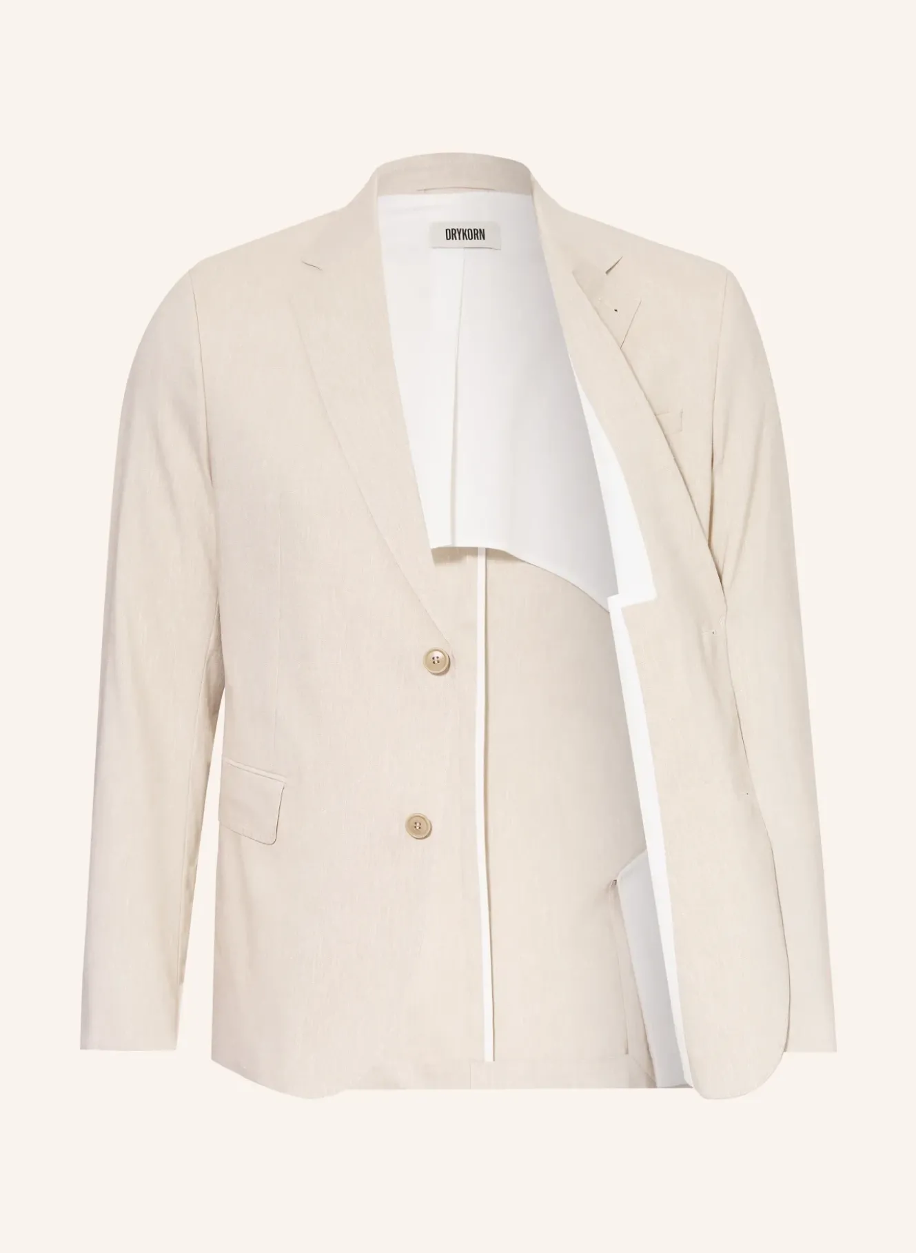 Anzugsakko YAMES Slim Fit mit Leinen