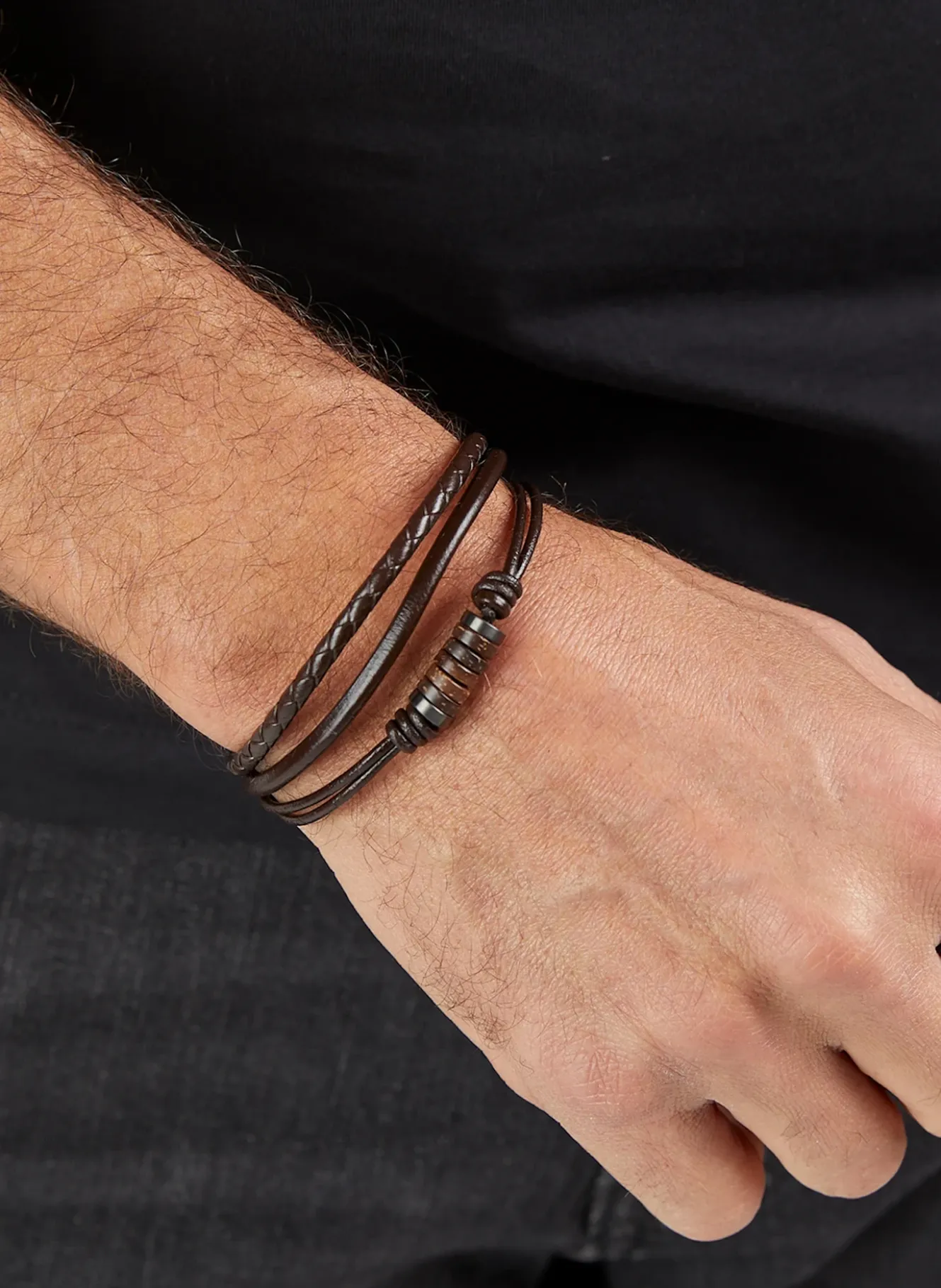 Armband aus Echtleder