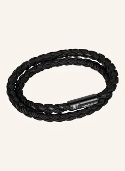 Armband aus Öko-Leder mit Aluminiumverschluss