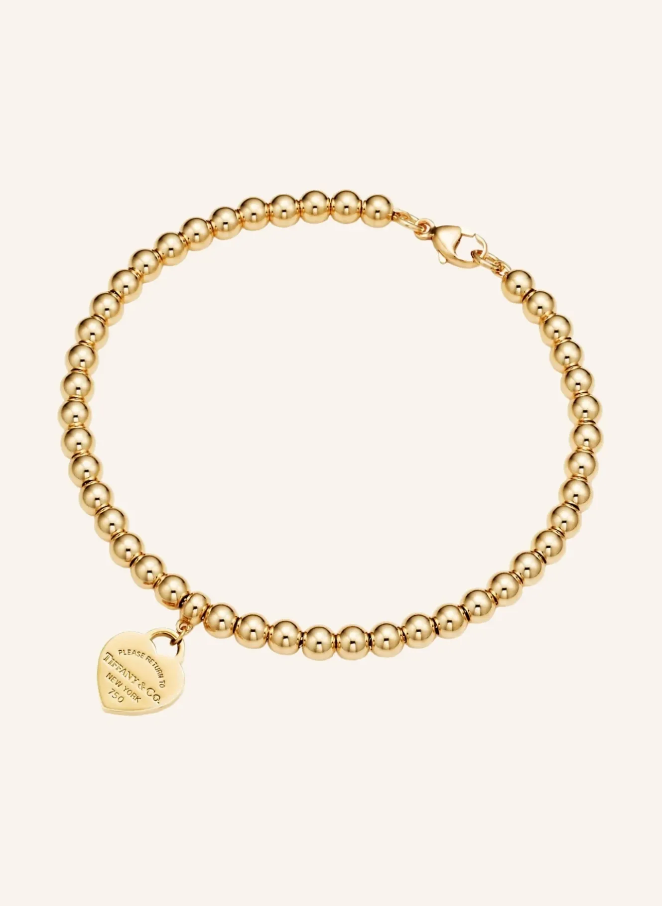Armband mit Anhänger RETURN TO TIFFANY™ aus 18KaratGelbgold