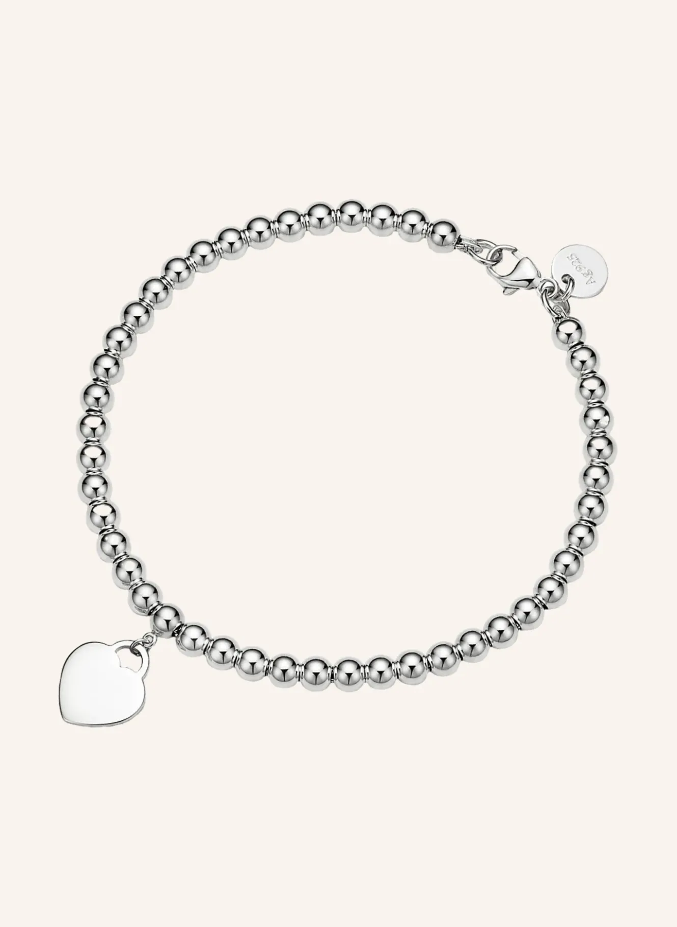Armband RETURN TO TIFFANY™ aus Sterlingsilber mit einem Diamanten im runden Brillantschliff