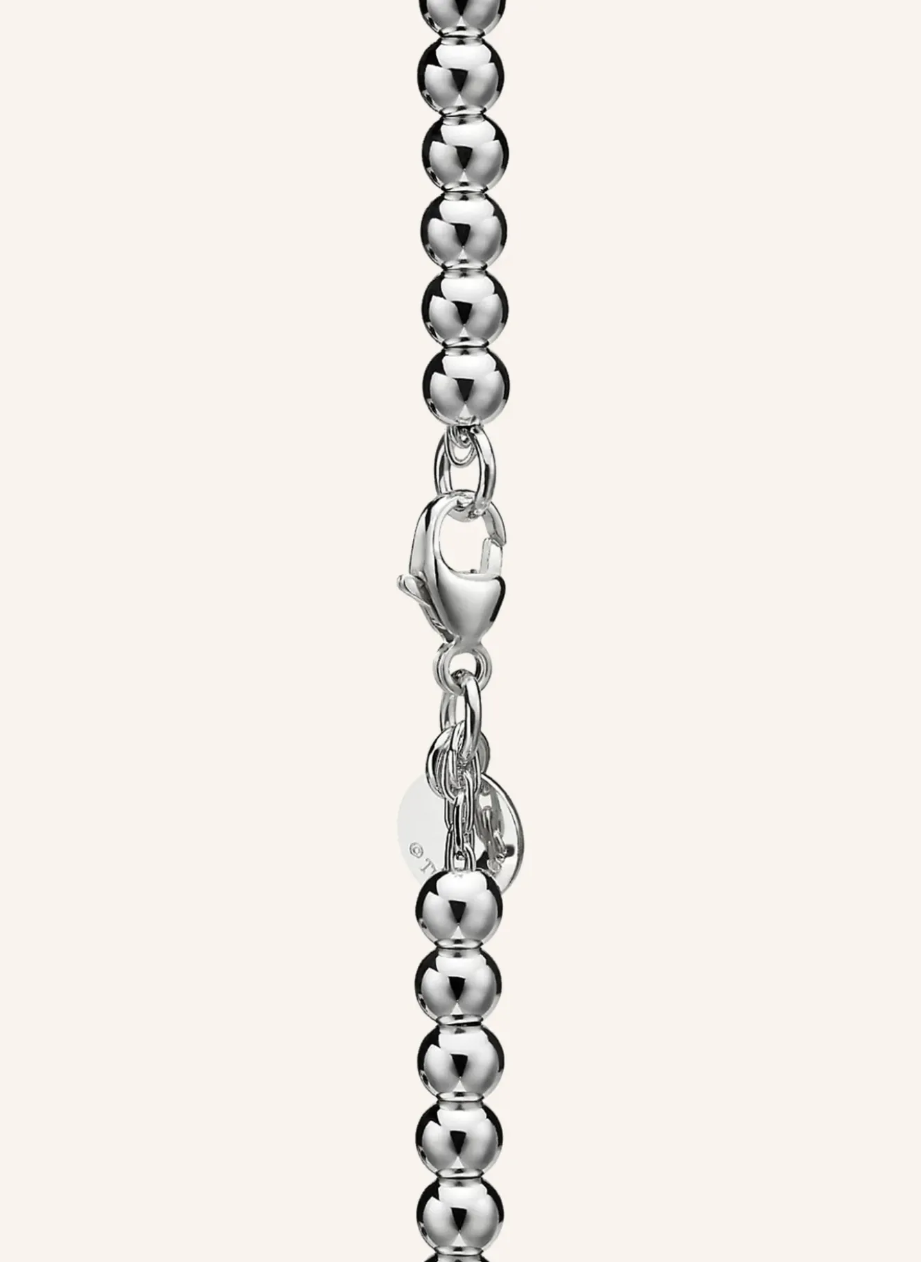 Armband RETURN TO TIFFANY™ aus Sterlingsilber mit einem Diamanten im runden Brillantschliff