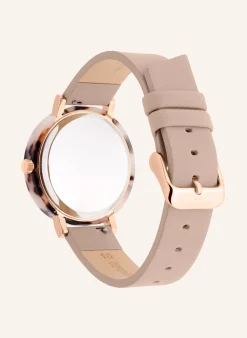 Armbanduhr aus Echtleder