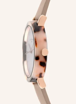 Armbanduhr aus Echtleder