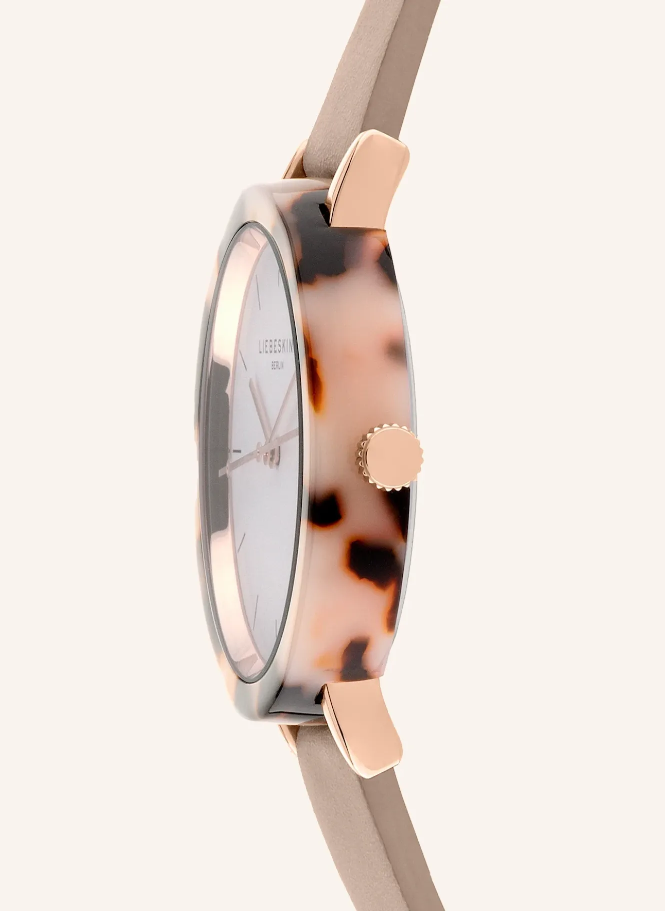 Armbanduhr aus Echtleder