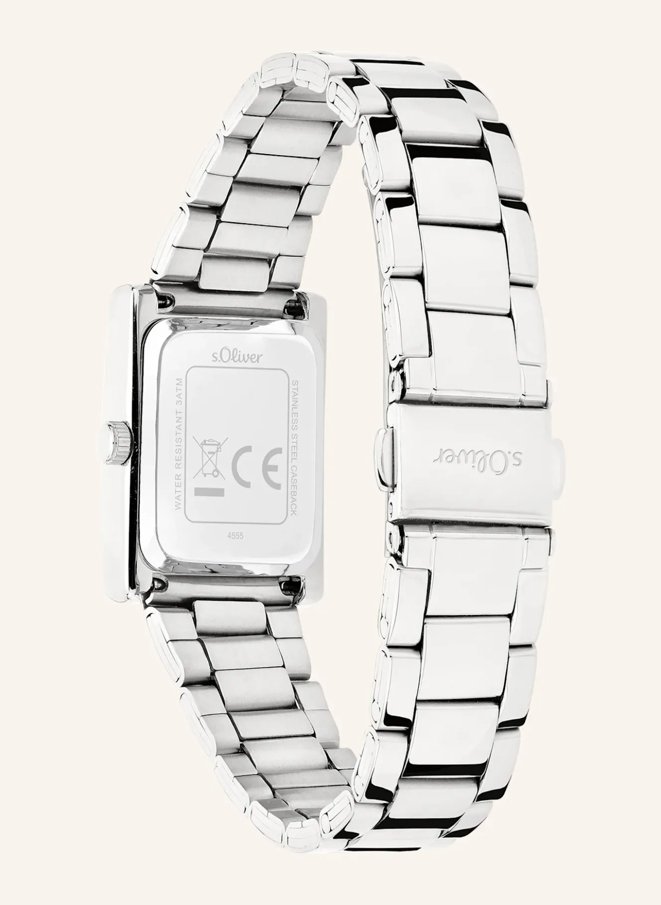 Armbanduhr aus Edelstahl