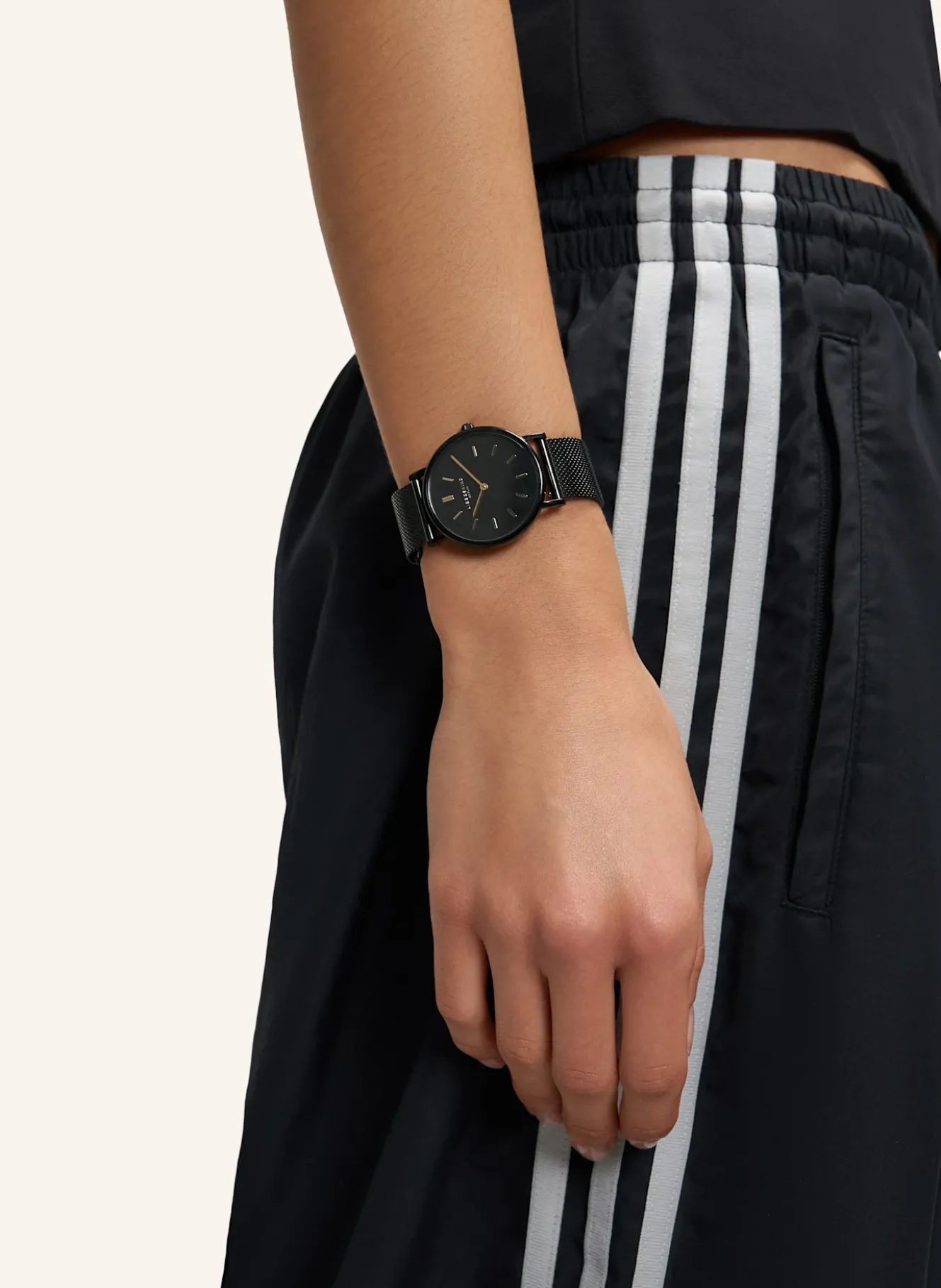 Armbanduhr aus Edelstahl