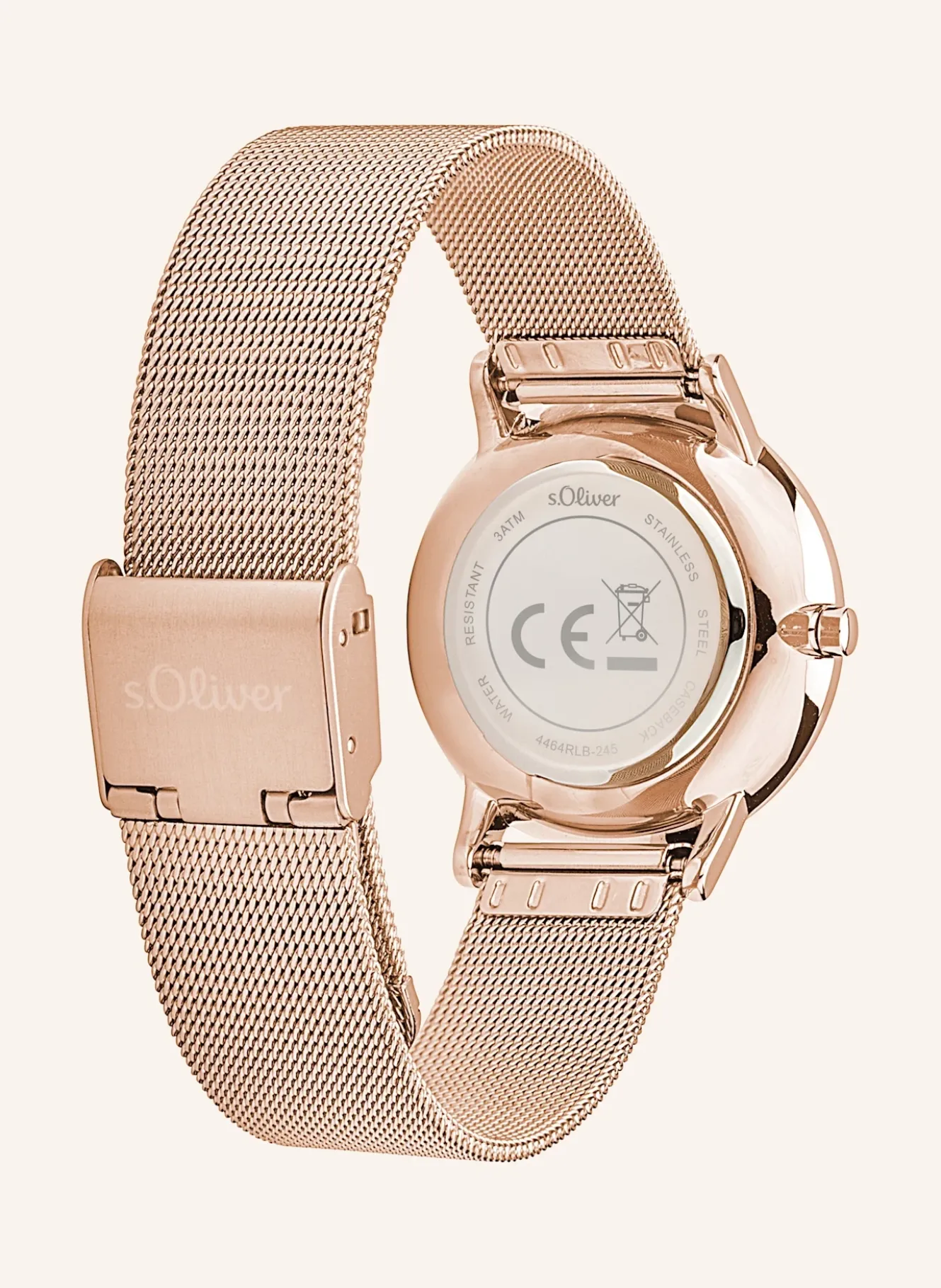 Armbanduhr aus Edelstahl