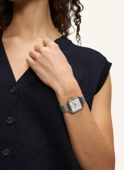 Armbanduhr aus Edelstahl