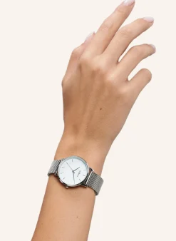Armbanduhr aus Edelstahl