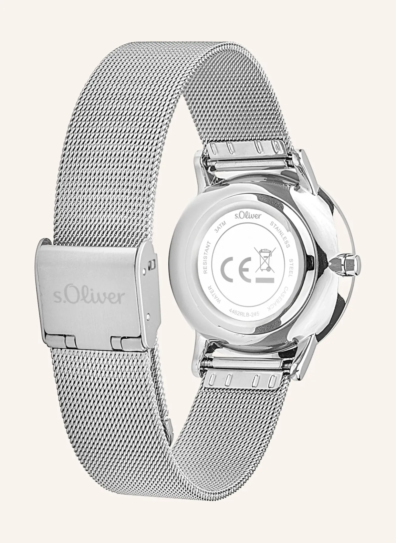 Armbanduhr aus Edelstahl