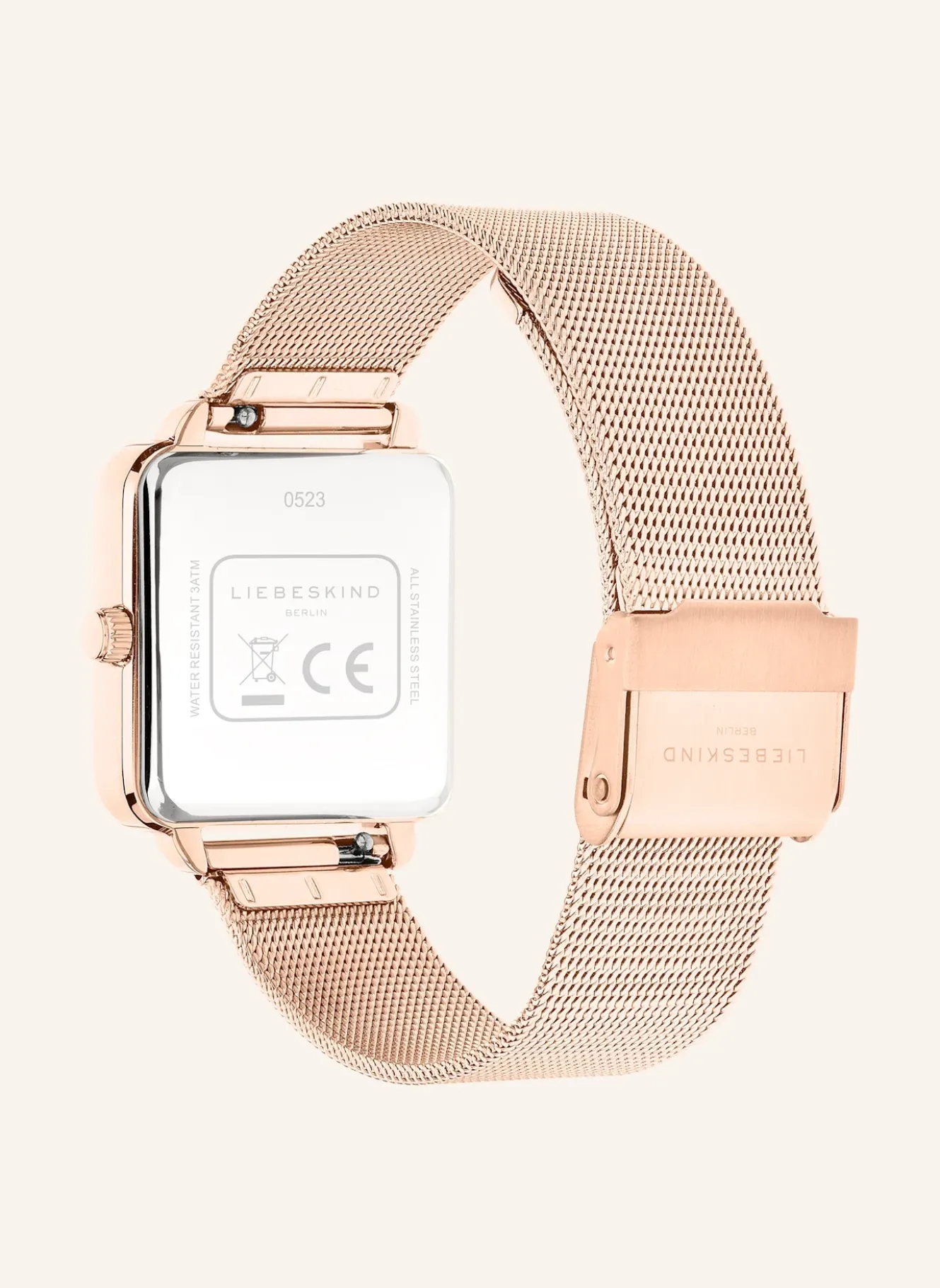 Armbanduhr aus Edelstahl