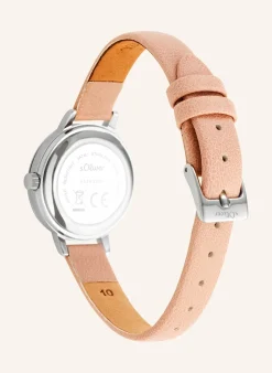 Armbanduhr aus Kunstleder