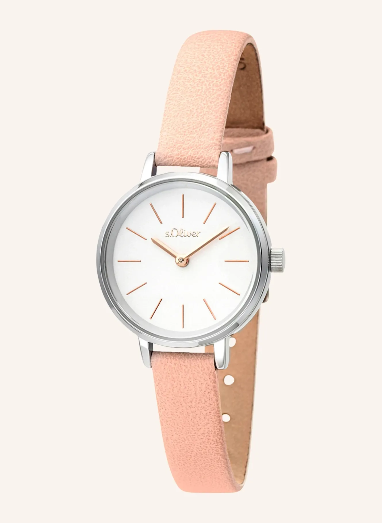 Armbanduhr aus Kunstleder