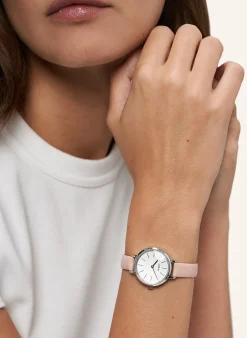 Armbanduhr aus Kunstleder