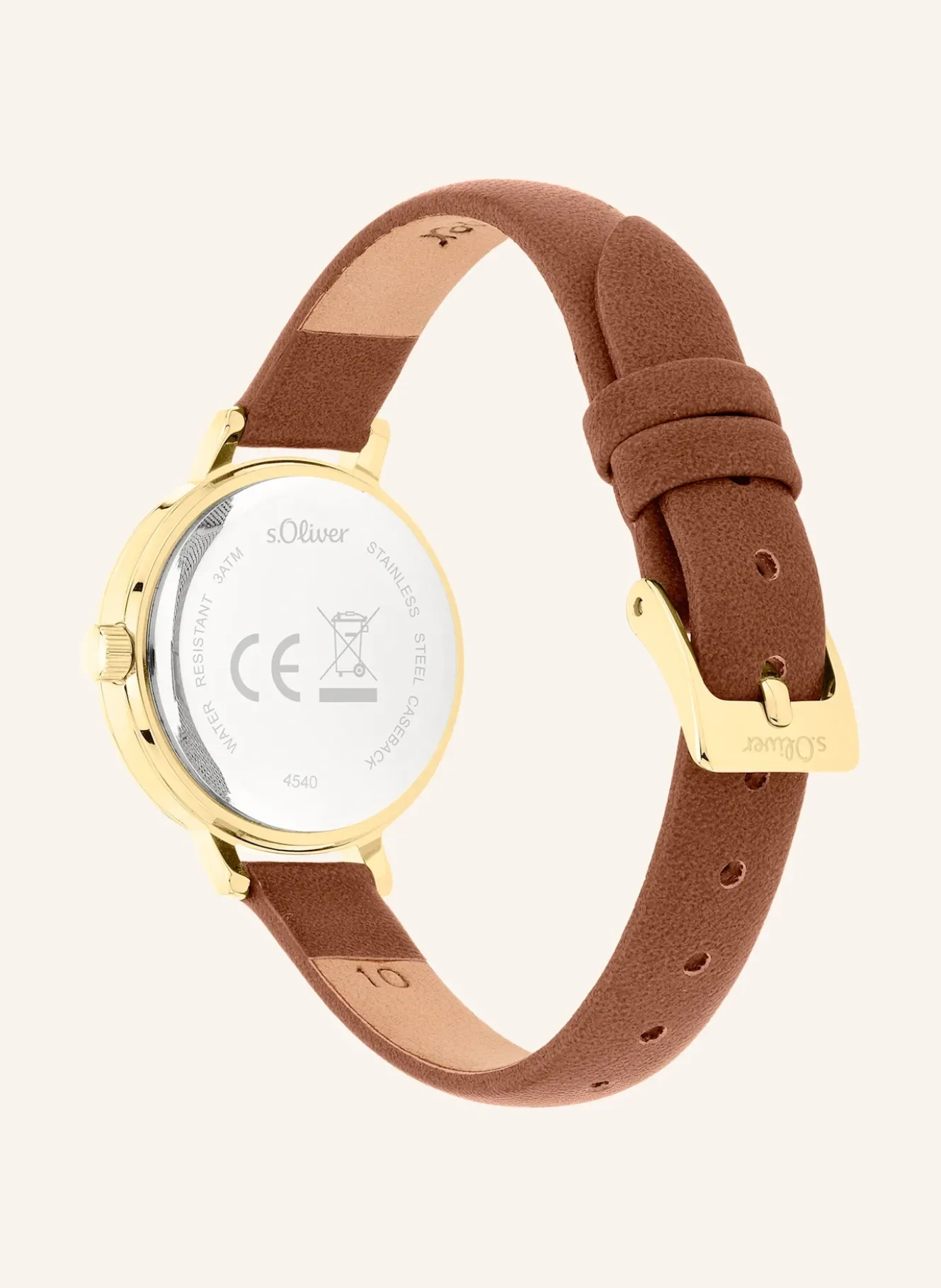 Armbanduhr aus Kunstleder