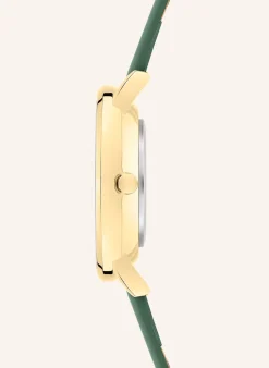 Armbanduhr aus Kunstleder