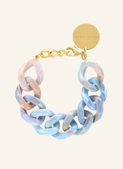 Armbänder FLAT CHAIN BRACELET SEA WAVE by GLAMBOU