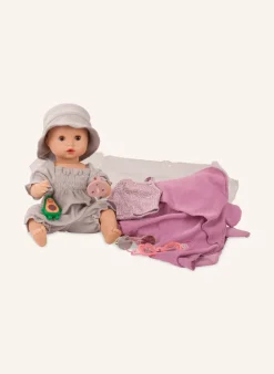 Babypuppe Girl Avocado Set SLEEPY AQUINI