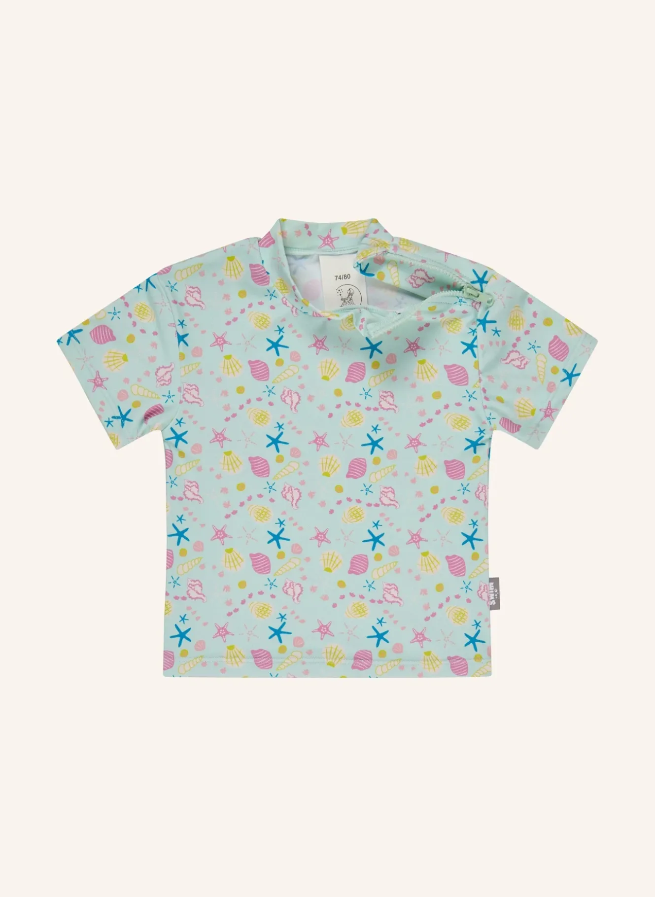 Badeshirt kurzarm Muschel