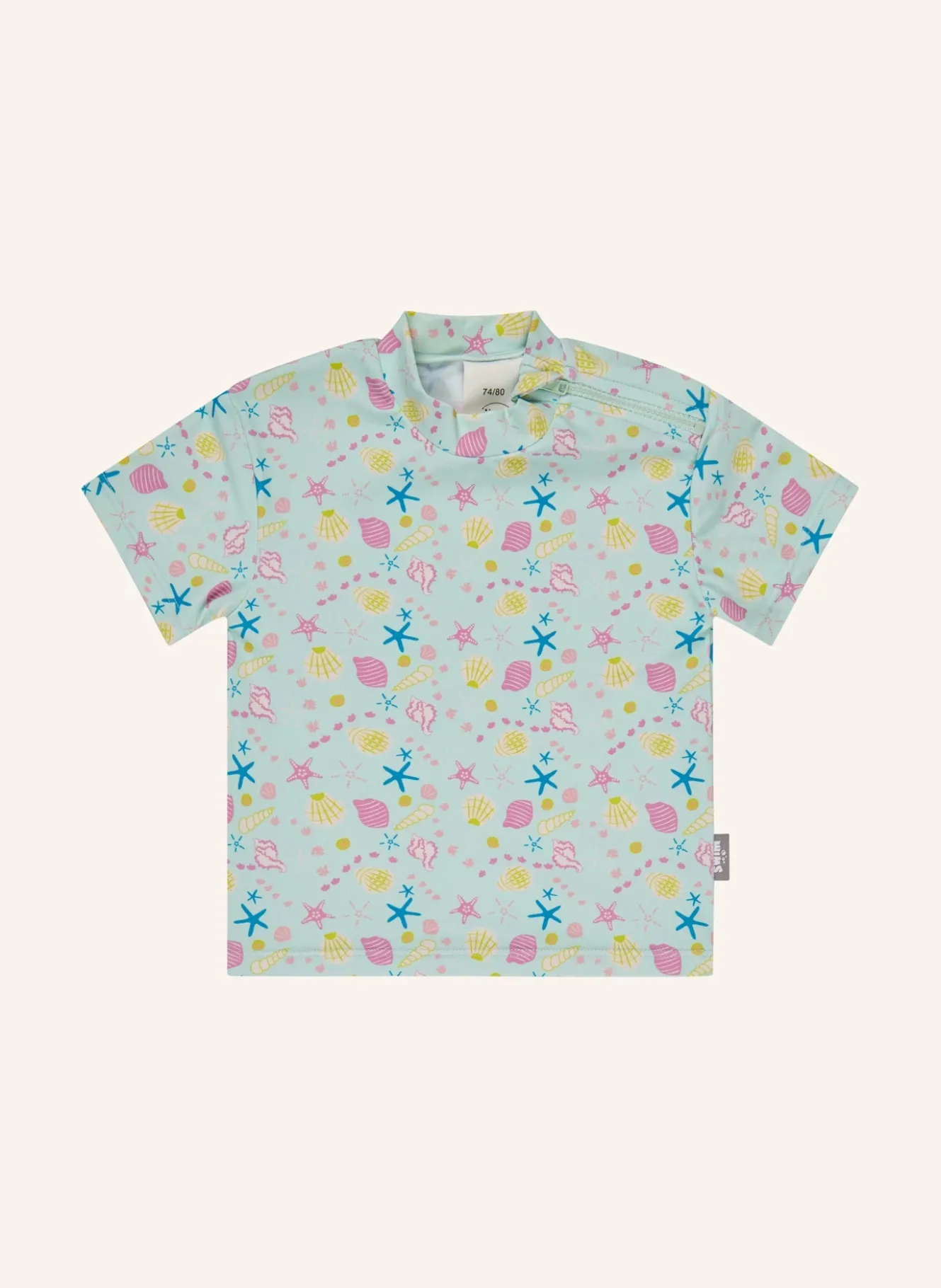 Badeshirt kurzarm Muschel