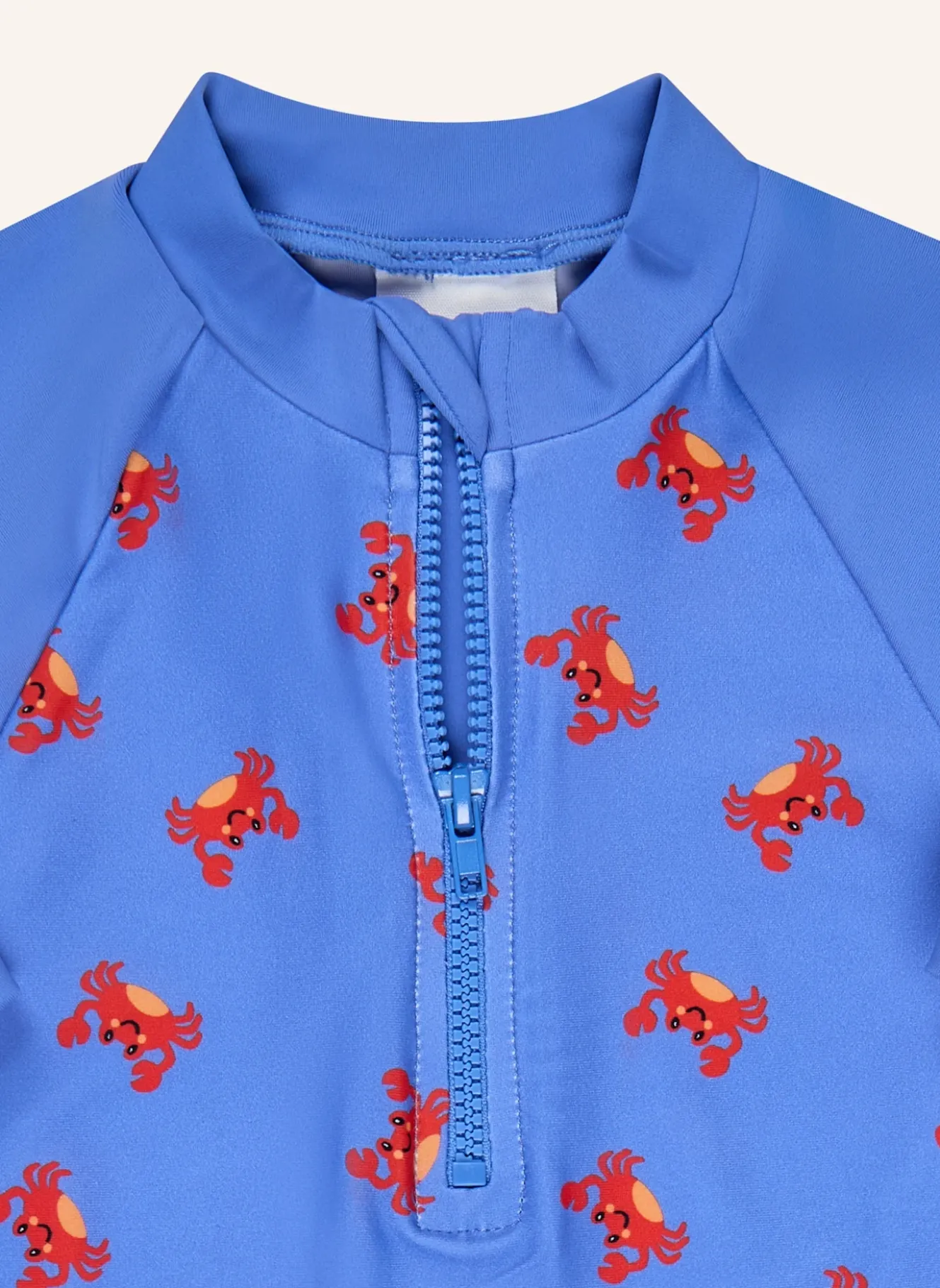Badeshirt langarm Krabbe