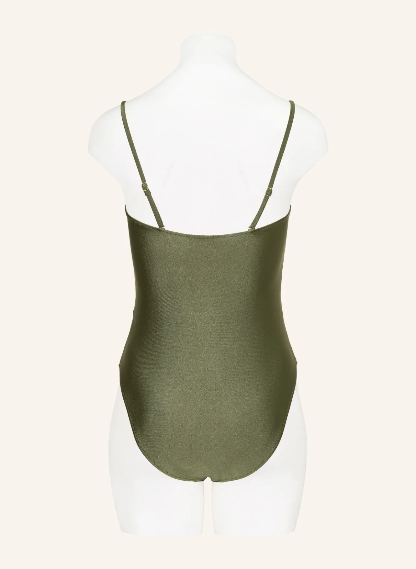 Bandeau-Badeanzug mit Cut-outs